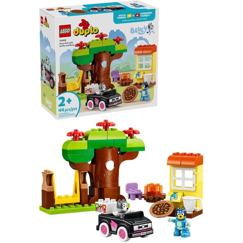 LEGO® DUPLO® Bluey Pizza Girls with Muffin and Bluey 10469 COLLECTIBLES